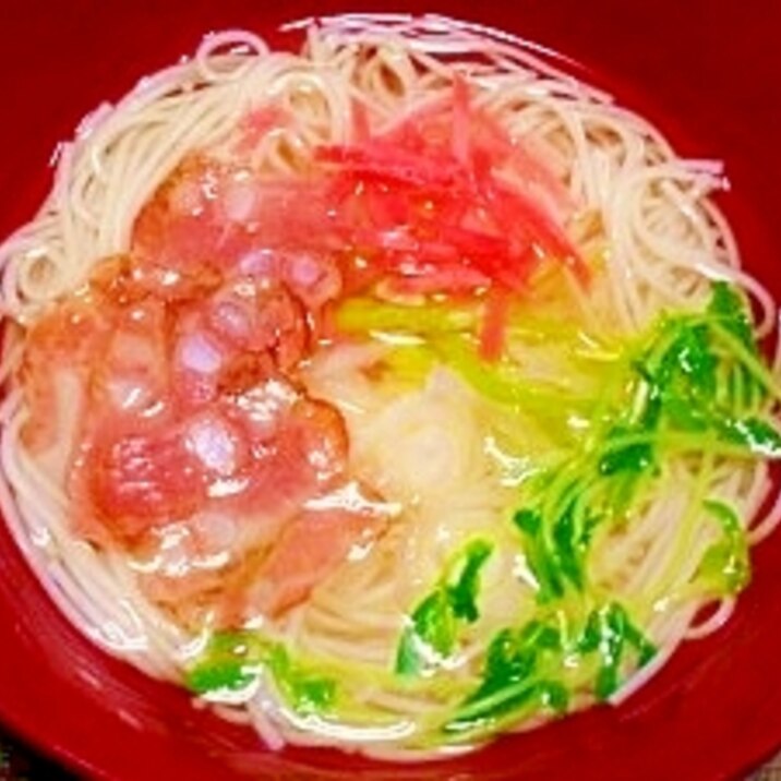 温麺☆沖縄そば風